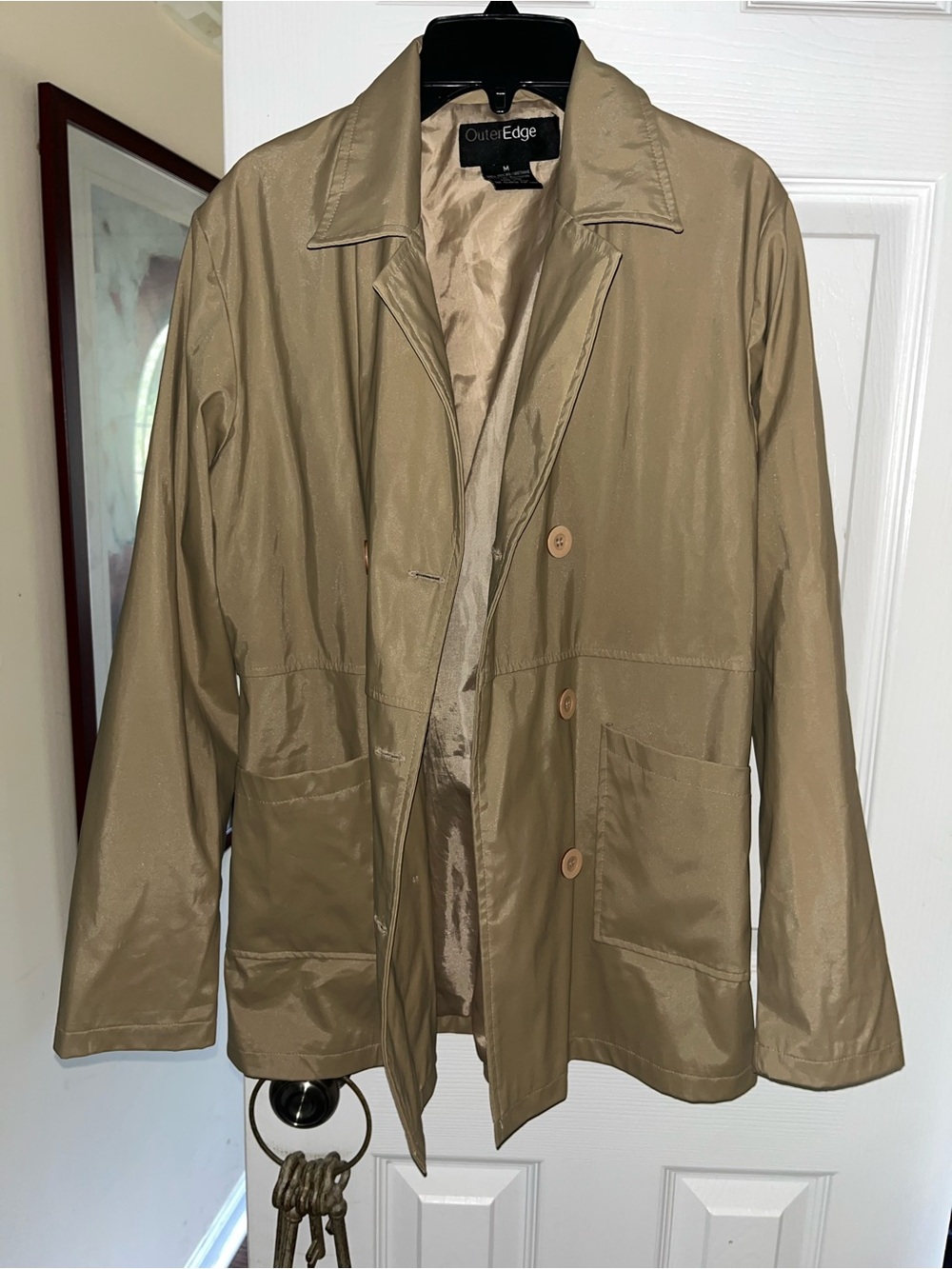 Outer Edge Tan Trench Coat